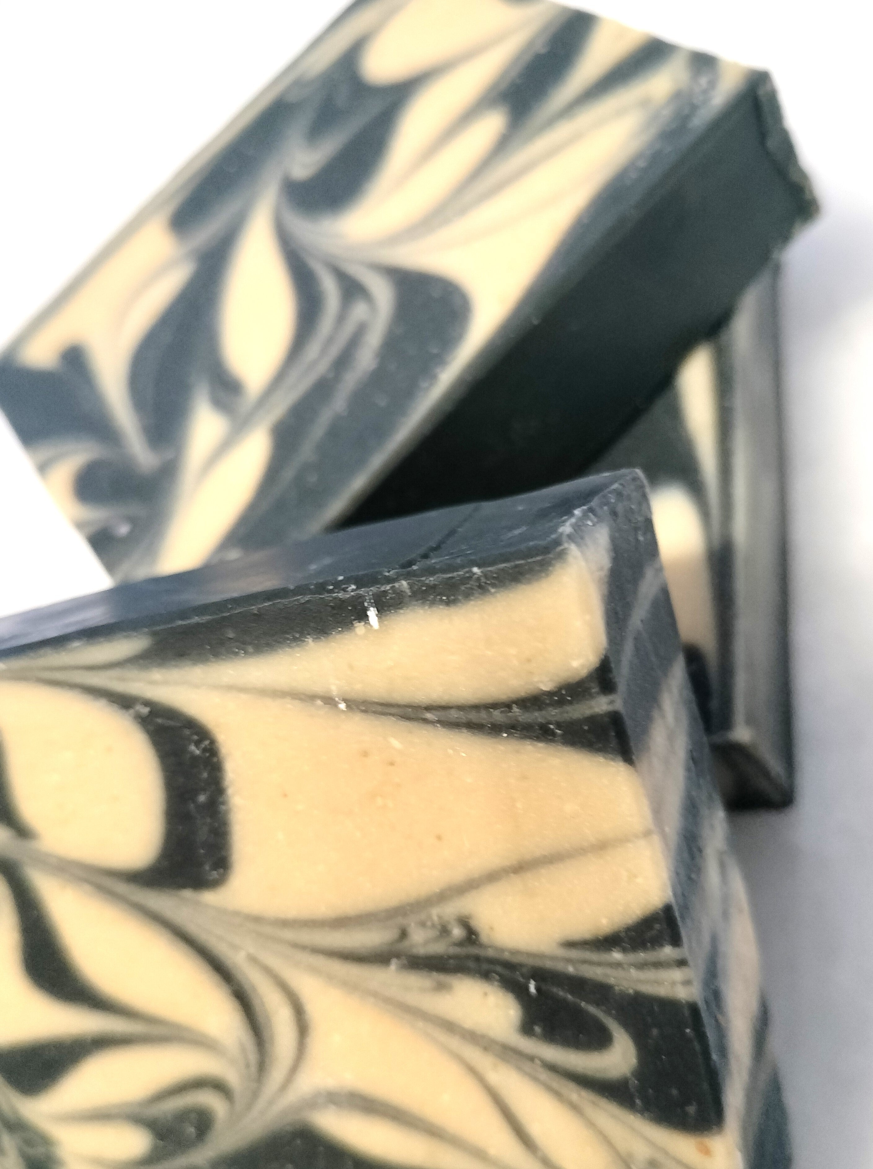 Lavender + Spearmint Mint Activated Charcoal Eco-soap
