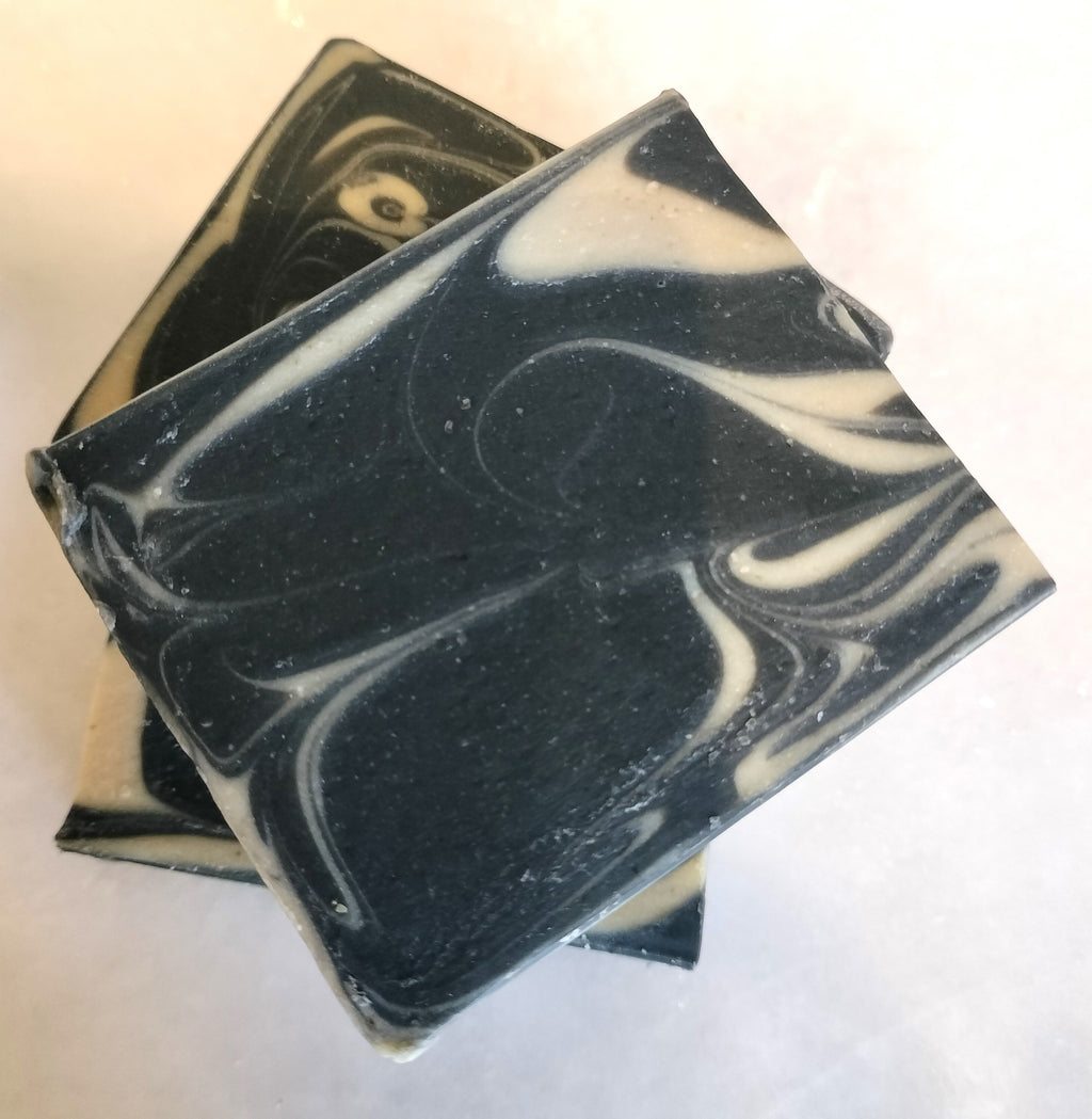 Lavender + Spearmint Mint Activated Charcoal Eco-soap