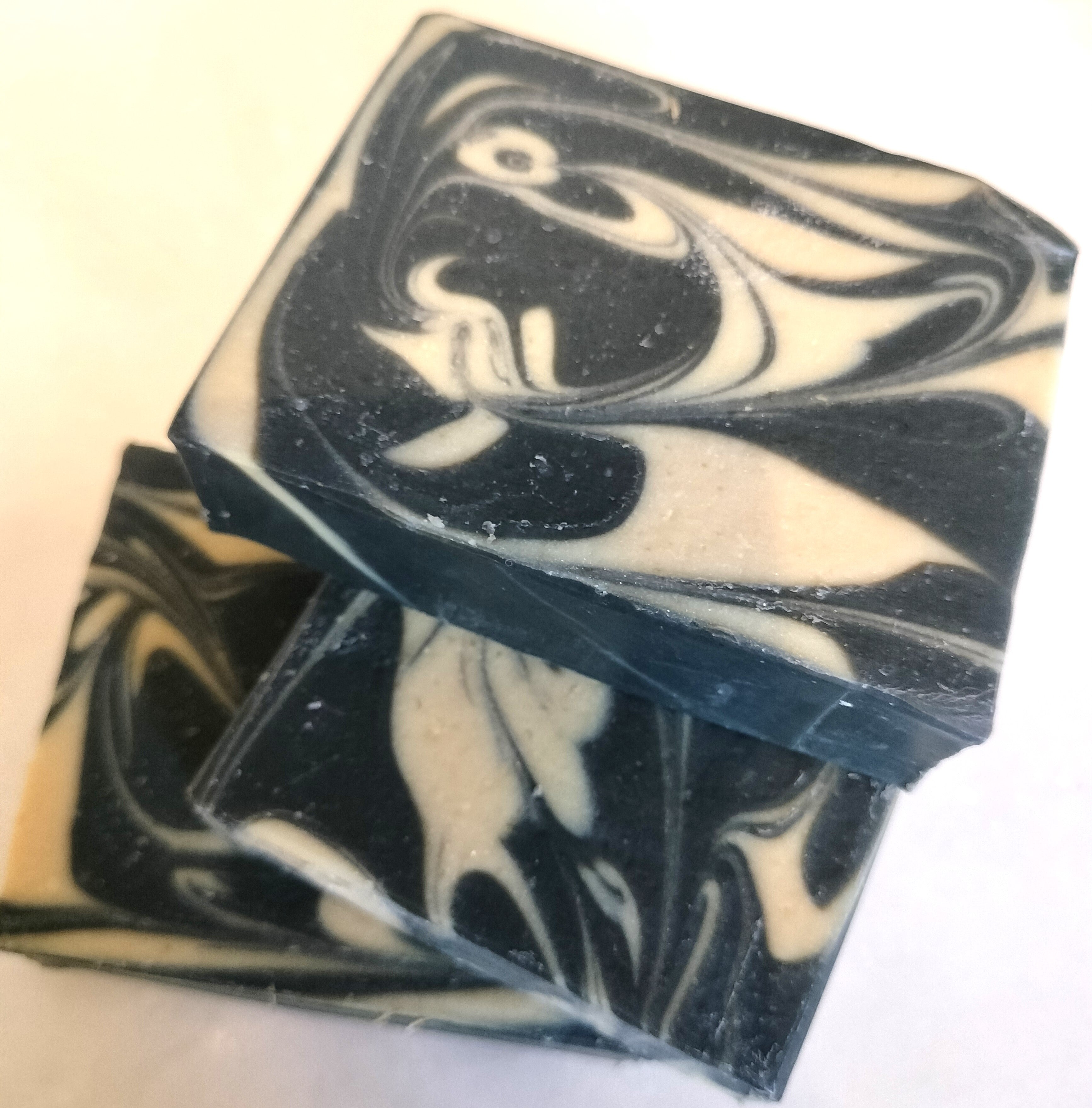 Lavender + Spearmint Mint Activated Charcoal Eco-soap