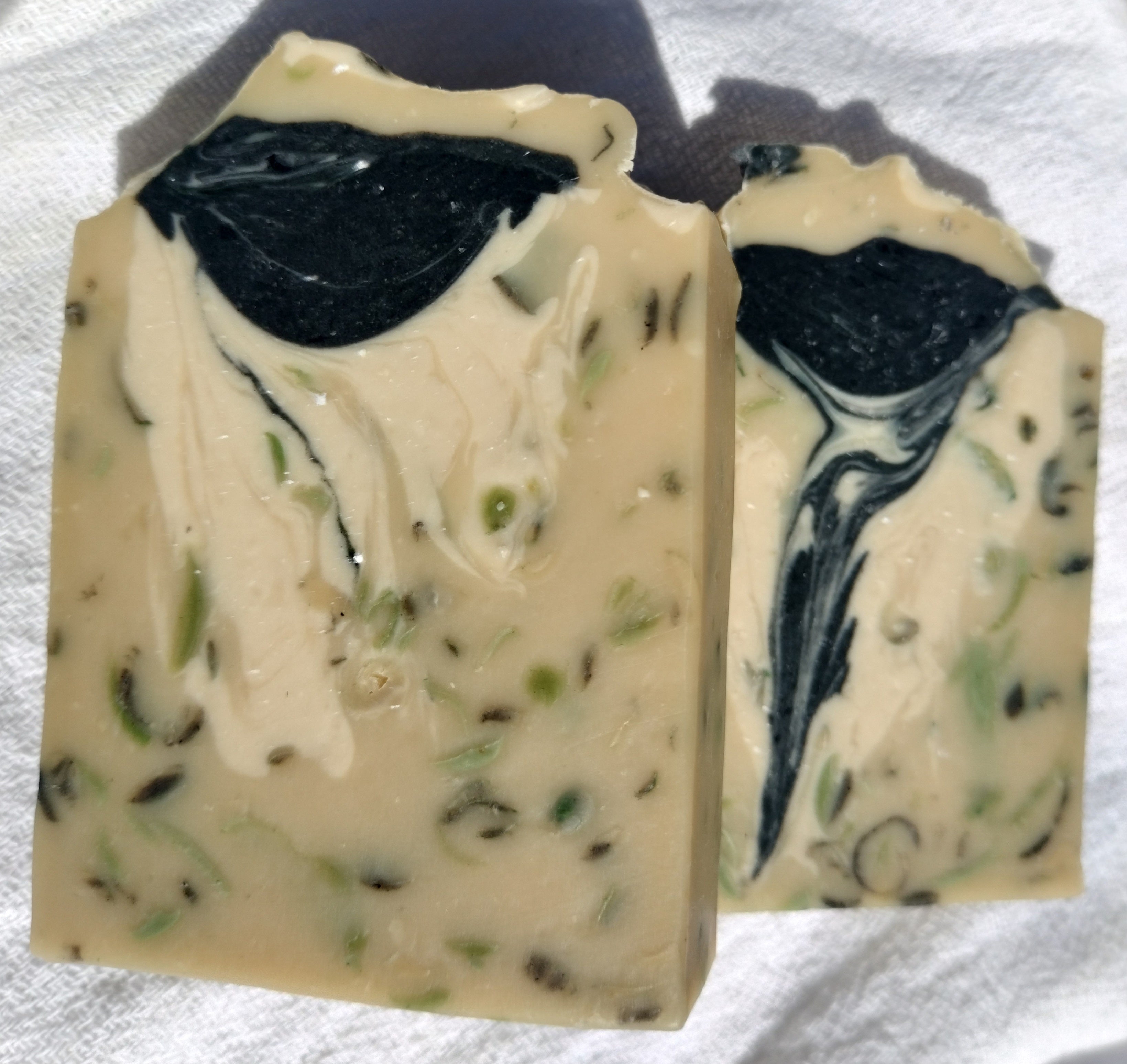Patchouli + Jasmine + Activated Charcoal Eco-soap