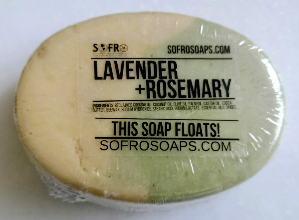 Floating Eco-Soap French Lavender + Rosemary