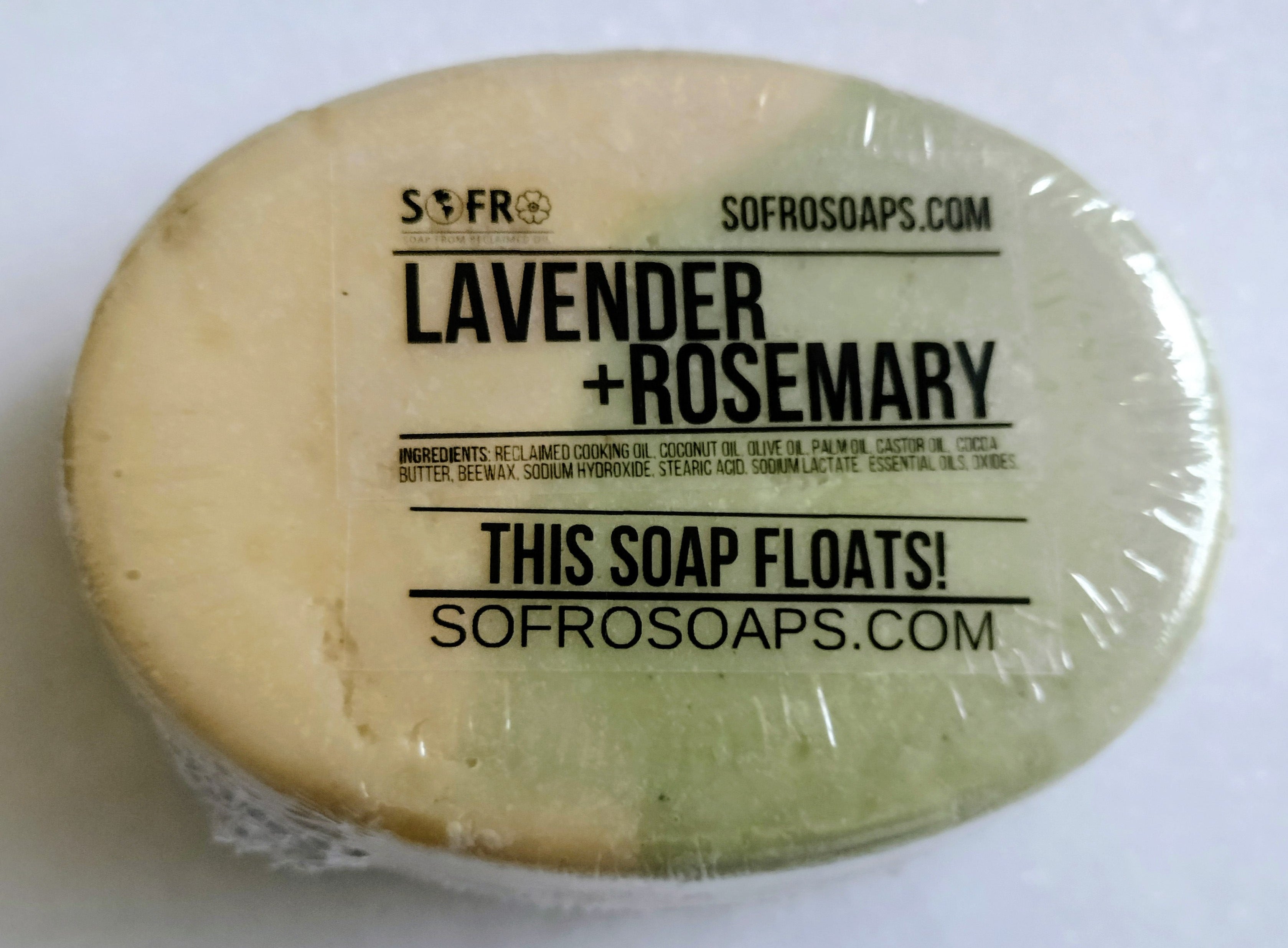 Floating Eco-Soap French Lavender + Rosemary