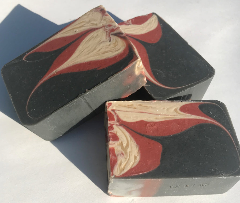 Activated Charcoal, Berries, & Vanilla Eco-Soap