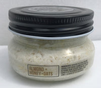 Sugar Scrub Almond + Honey + Oats