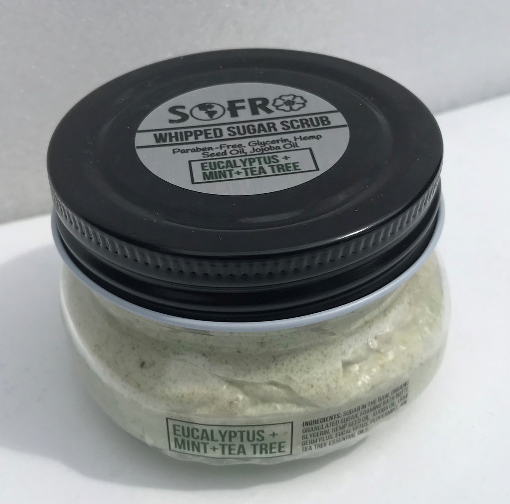 Sugar Scrub Eucalyptus + Mint + Tea Tree
