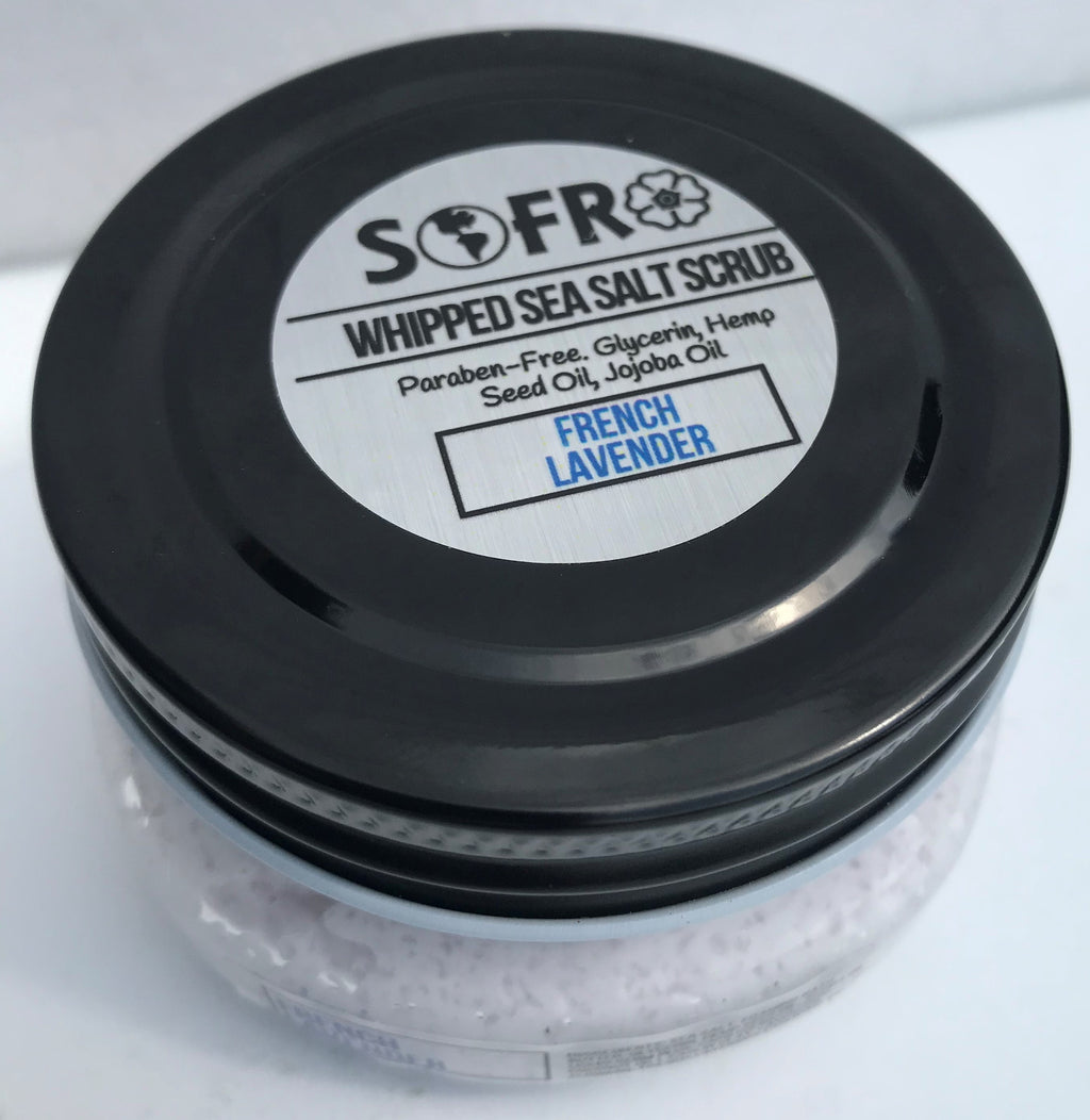 Sea Salt Scrub French Lavender