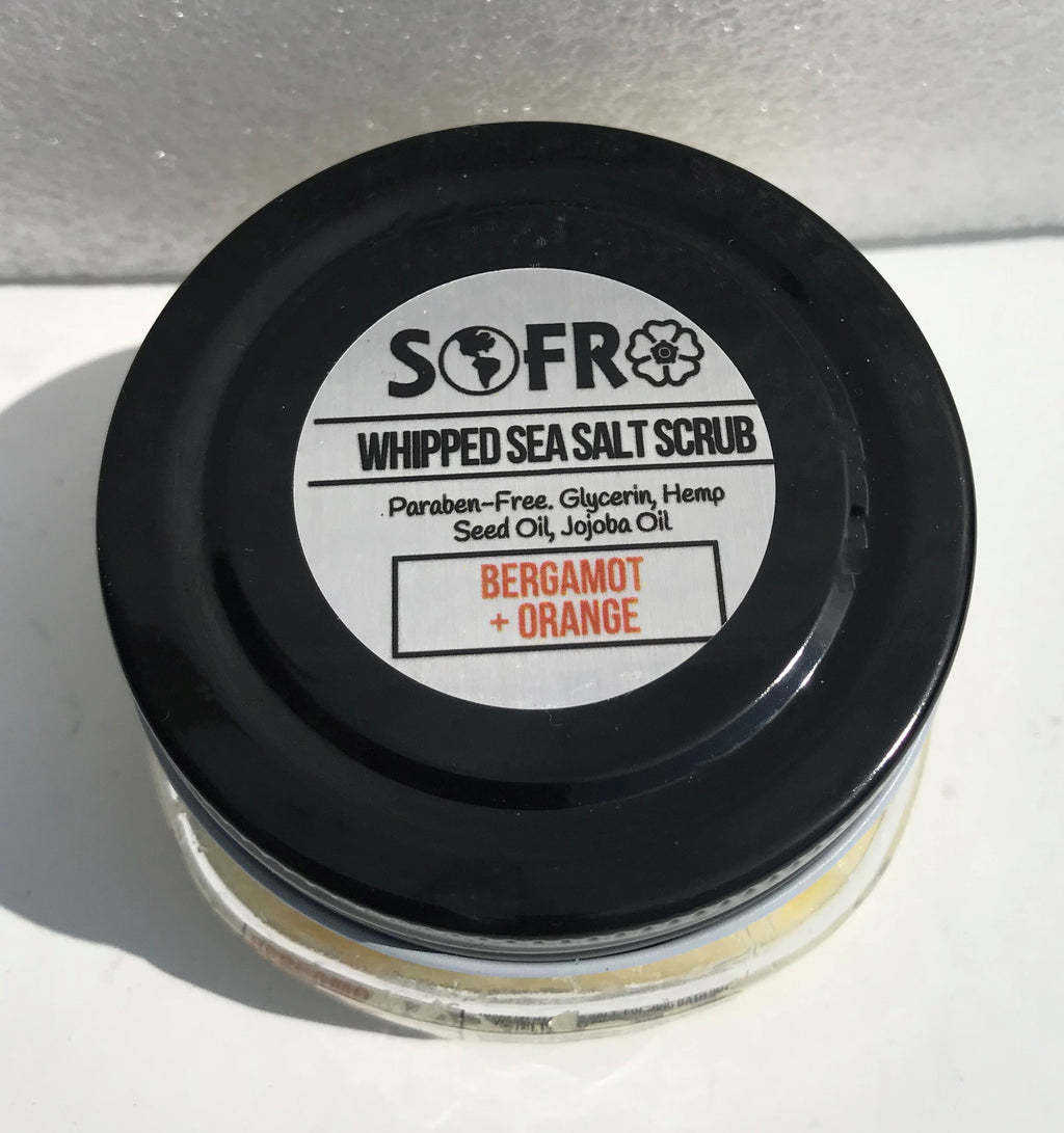 Sea Salt Scrub Bergamot + Orange