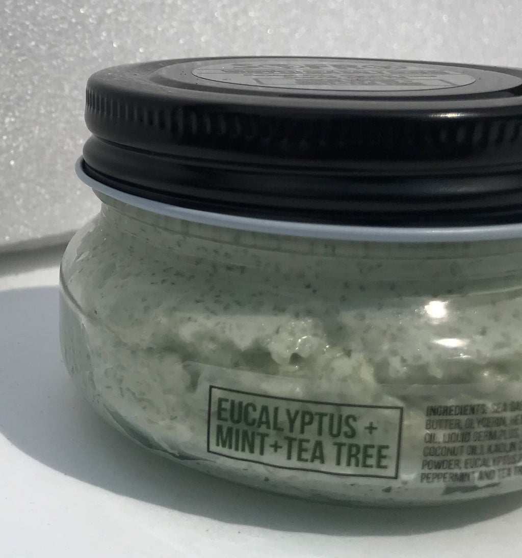 Sea Salt Scrub Eucalyptus + Mint + Tea Tree