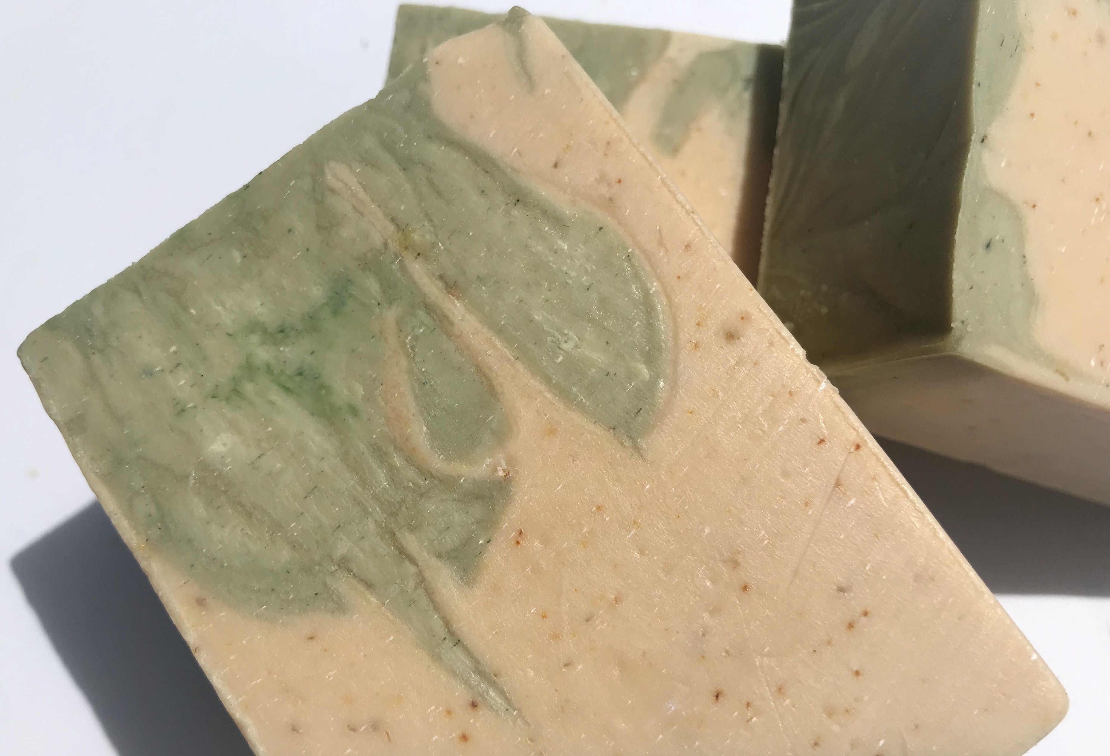 Jasmine Sandalwood Soap + Green French Clay Eco-Soap