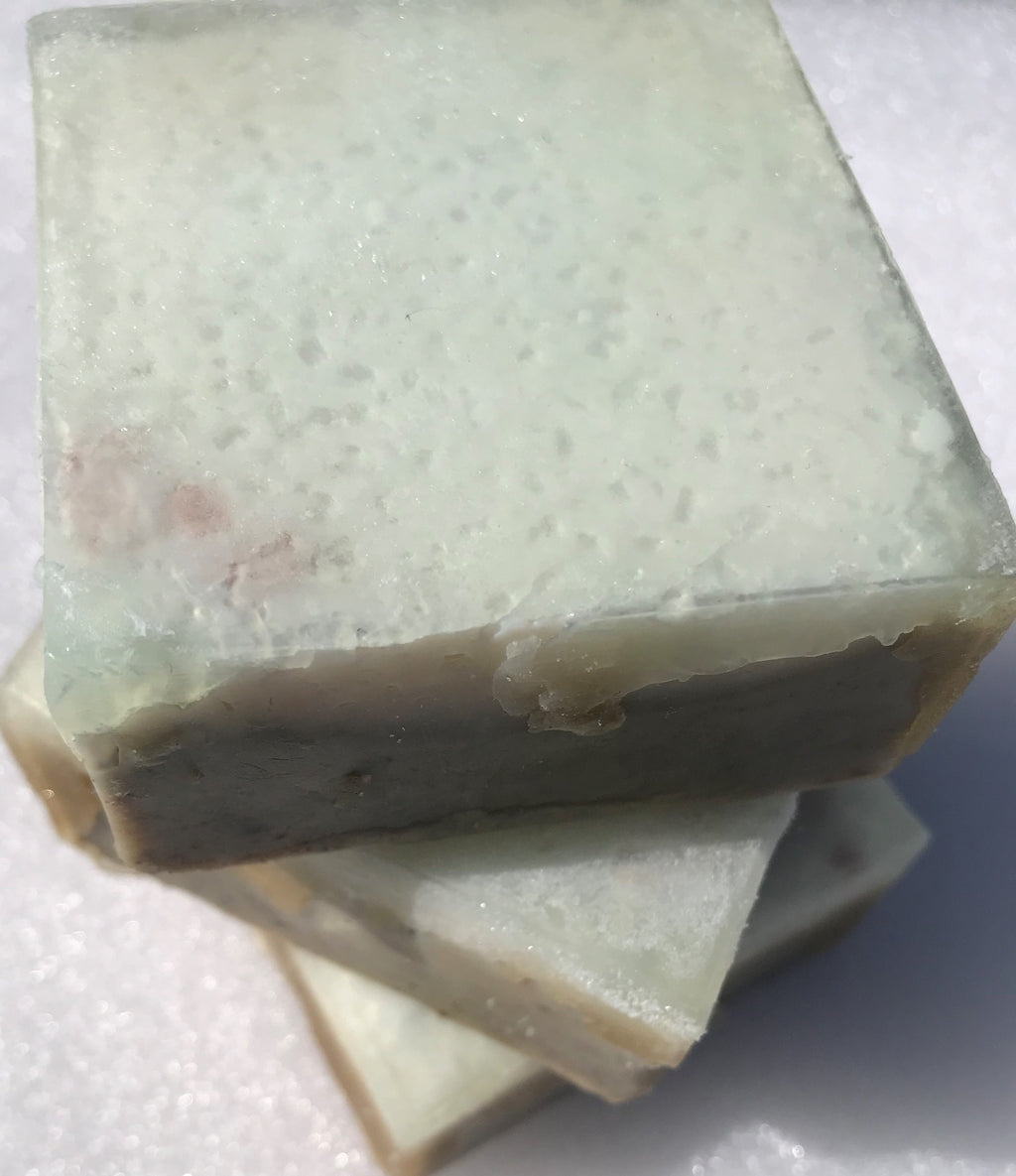 Atlantic Kelp, Sea Salt, Eucalyptus, Mint Mint Eco-soap