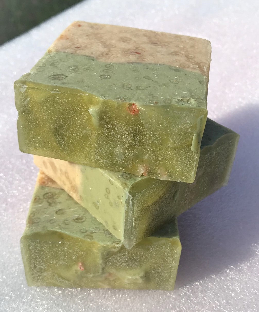 Irish [Sea] Moss + Bentonite & Kaolin Clay + Elemi, & Rosemary Eco-Soap