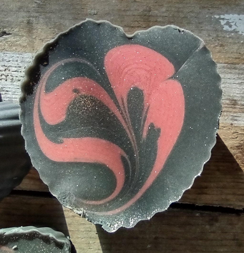Jasmine Black Heart Eco-Soap