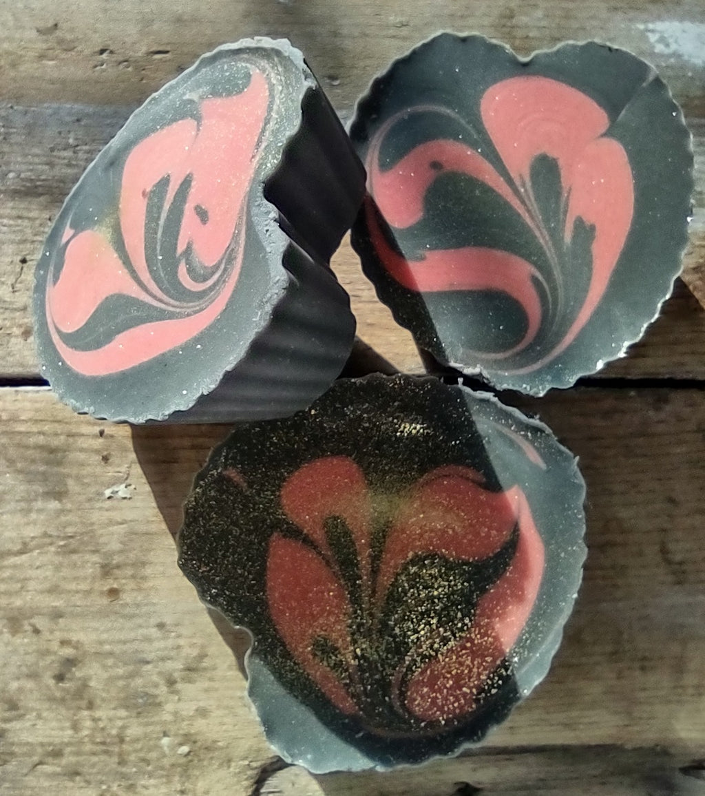 Jasmine Black Heart Eco-Soap