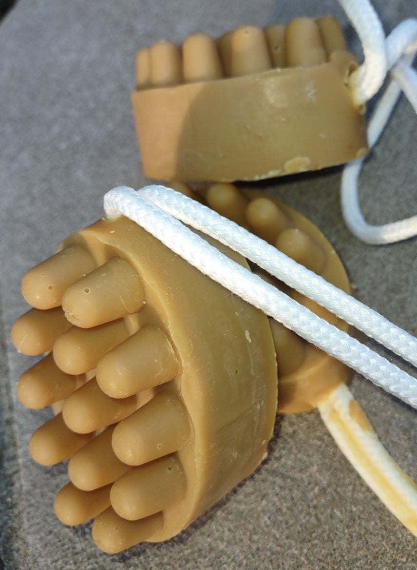 Pine Tar, Mint, & Rosemary Soap on a Rope Eco-Soap