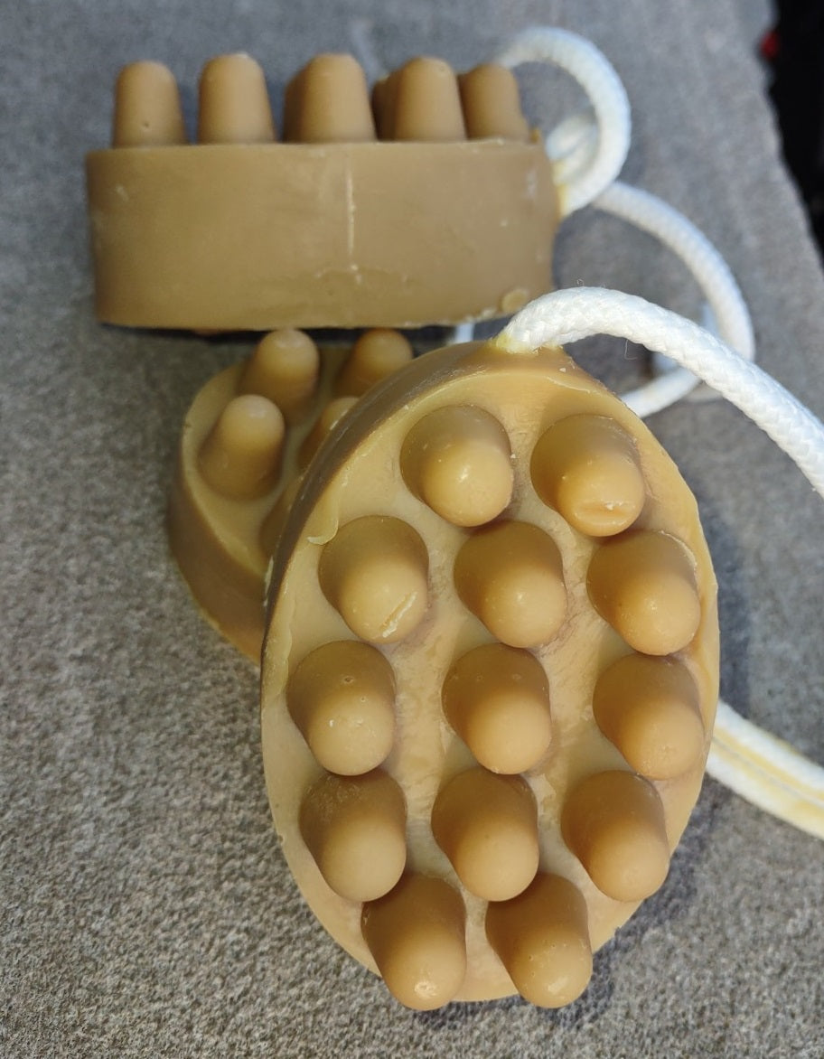 Pine Tar, Mint, & Rosemary Soap on a Rope Eco-Soap