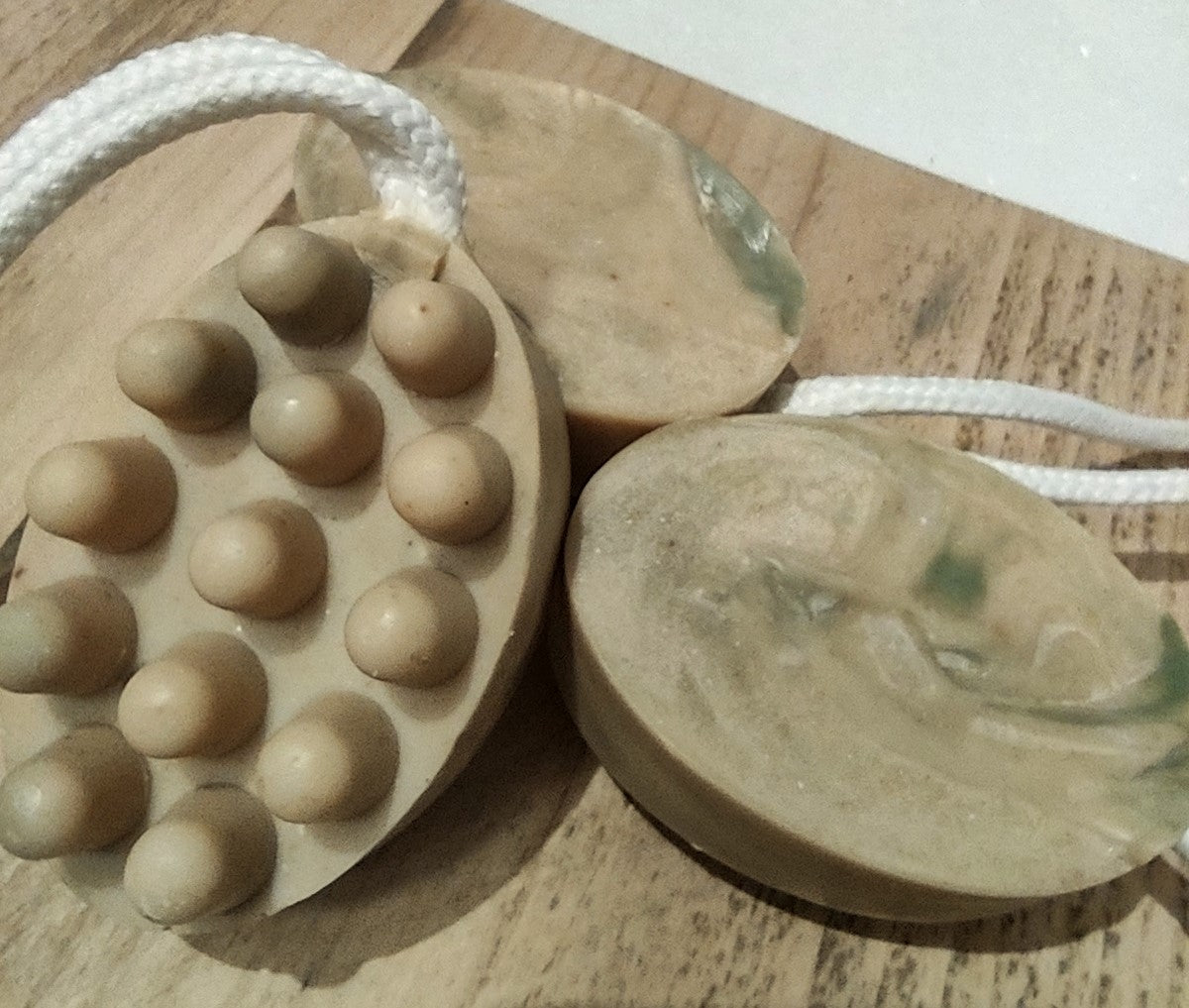 Jasmine Sandalwood Soap + Green French Clay Eco-Soap