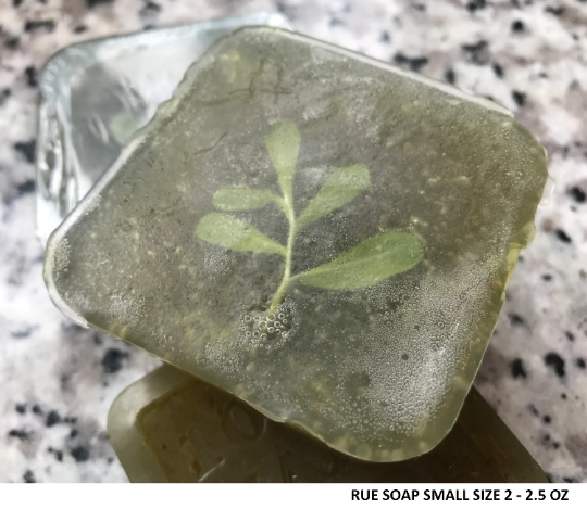 Alandana RUE / RUDA Lot of three [3] Small Soaps