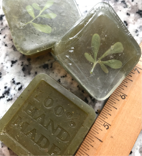 Alandana RUE / RUDA Lot of three [3] Small Soaps