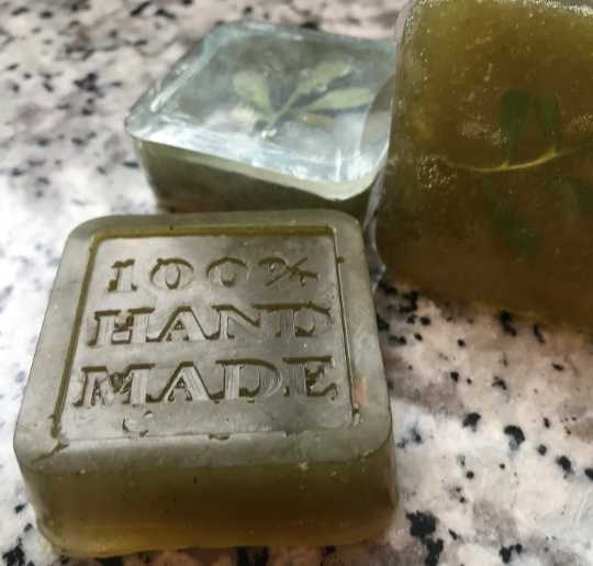 Alandana RUE / RUDA Lot of three [3] Small Soaps